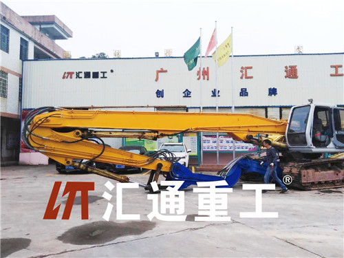 挖掘機(jī)打樁臂、打樁臂、打樁錘、挖掘機(jī)打樁臂廠家